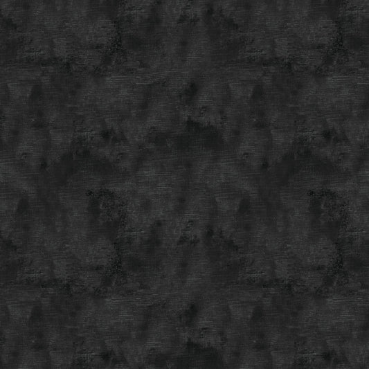 Chalk Texture 9488-11 is a slate gray, almost black fabric with a mottled tone on tone texture with lightly brushed markings.