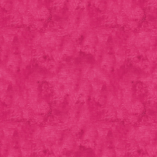 Chalk Texture 9488-23 is a hot pink cotton fabric with a mottled tone on tone texture with lightly brushed markings.