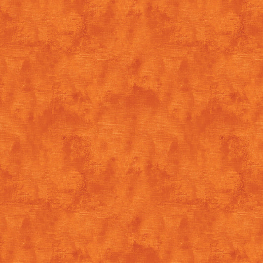 Chalk Texture 9488-38 is a orange cotton fabric with a mottled tone on tone texture with lightly brushed markings.