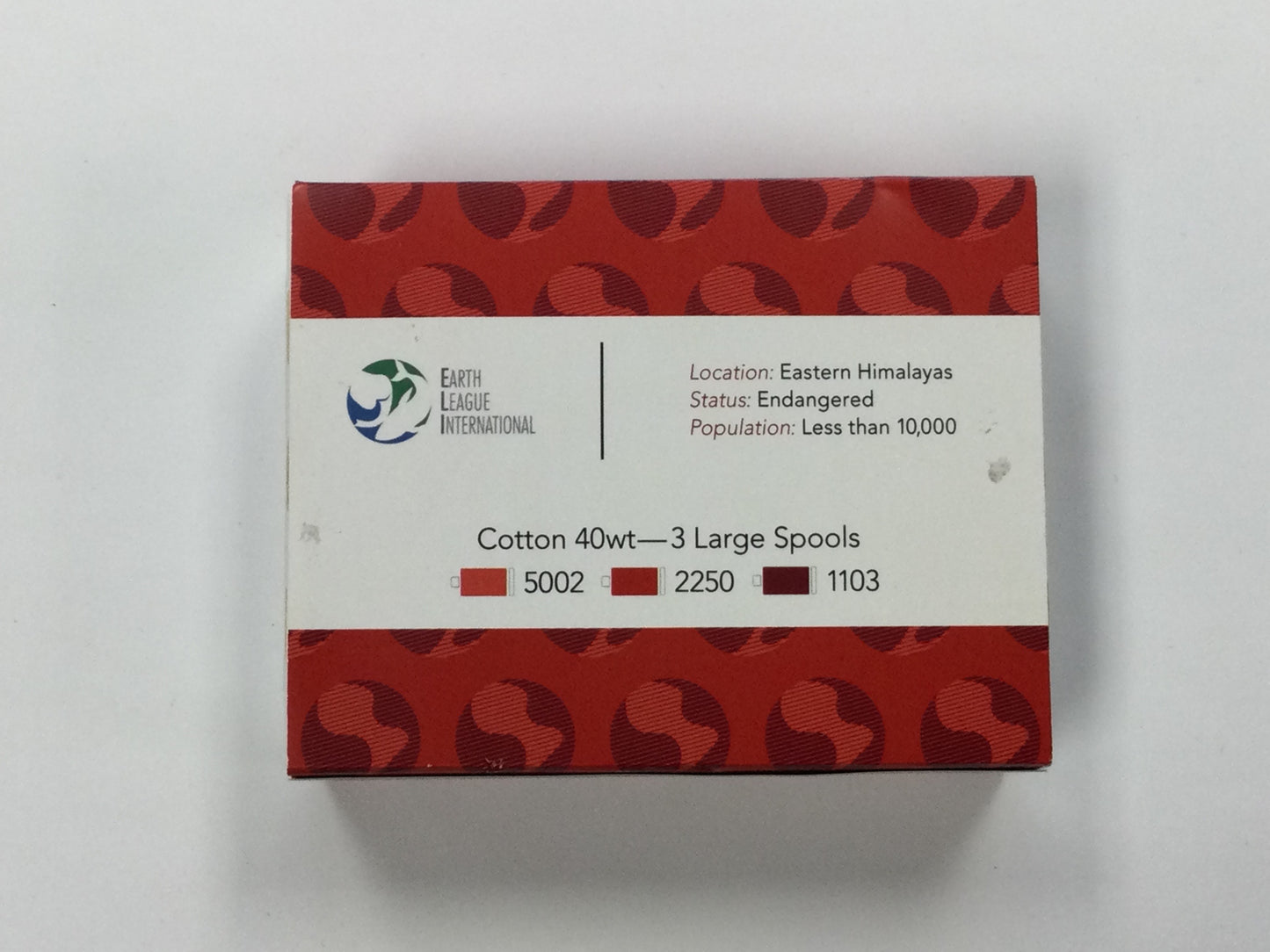 Aurifil Color Builder - Red Panda