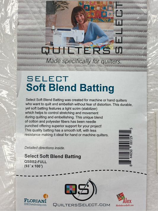 Select Soft Blend Batting