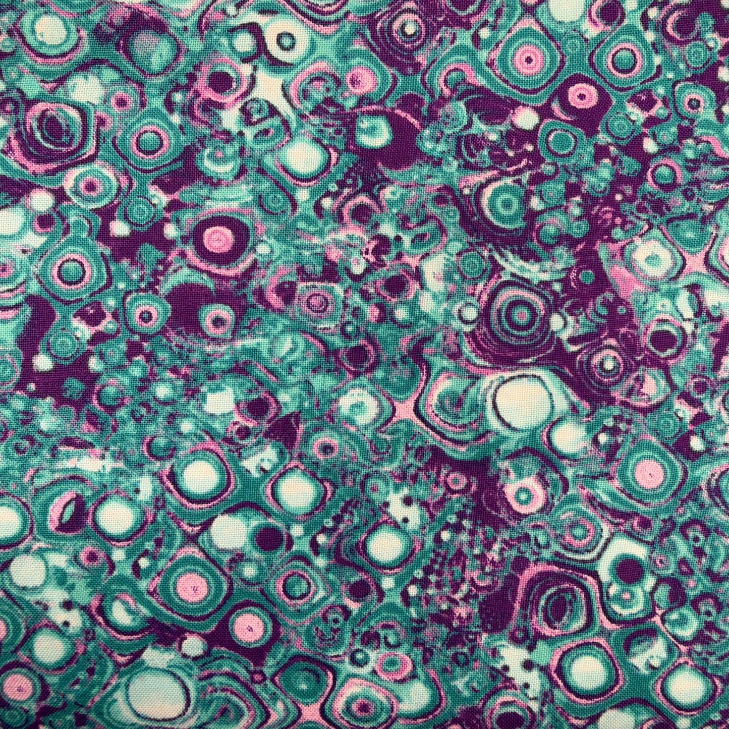 Bubble Teal/Purple — 39" Remnant
