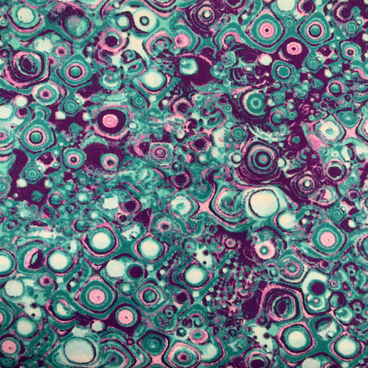 Bubble Teal/Purple — 39" Remnant