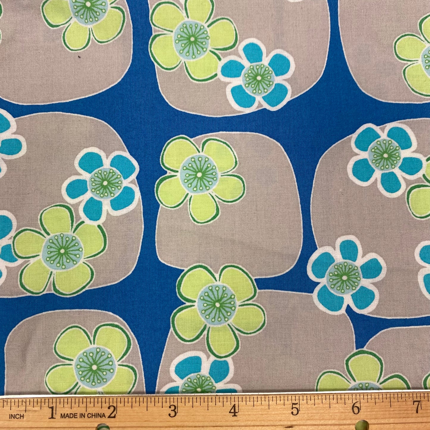 Hello Blossom Blue and Green