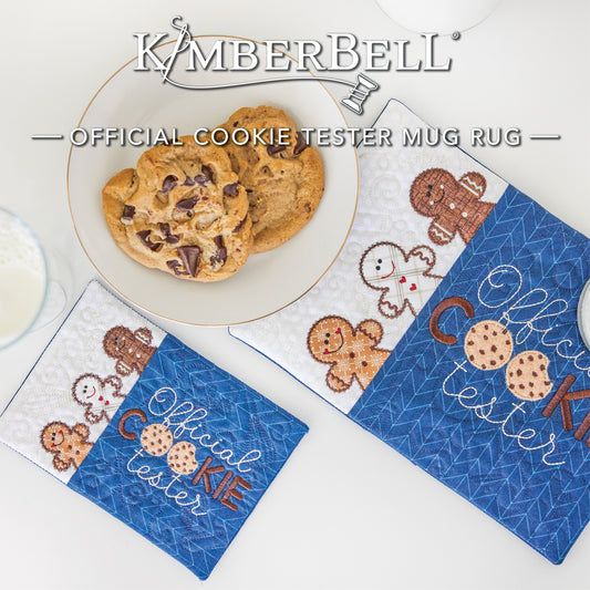 Official Cookie Tester Mug Rug - Kimberbell Digital Dealer Exclusives