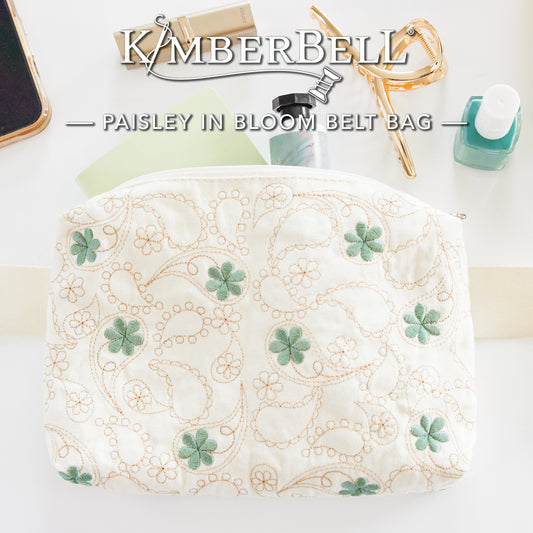 Paisley in Bloom Belt Bag - Kimberbell Digital Dealer Exclusives