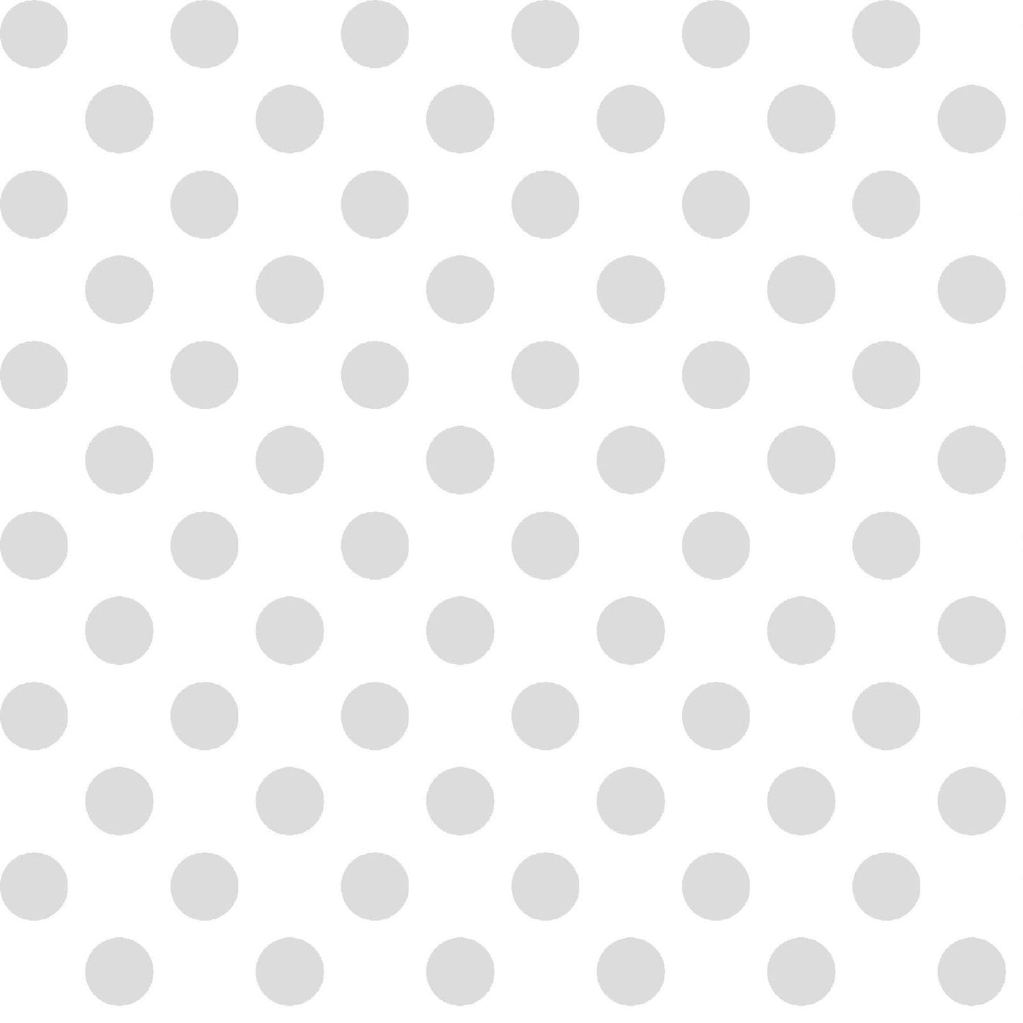 White on White Dots (MAS8216-WW) is part of the Kimberbell Basics line designed by Kim Christopherson for Maywood Studio. This fabric features large two-tone white dots in a symmetrical pattern. It is perfect for adding variety to any project and the pattern and color blend seamlessly with other Kimberbell Basic fabrics.