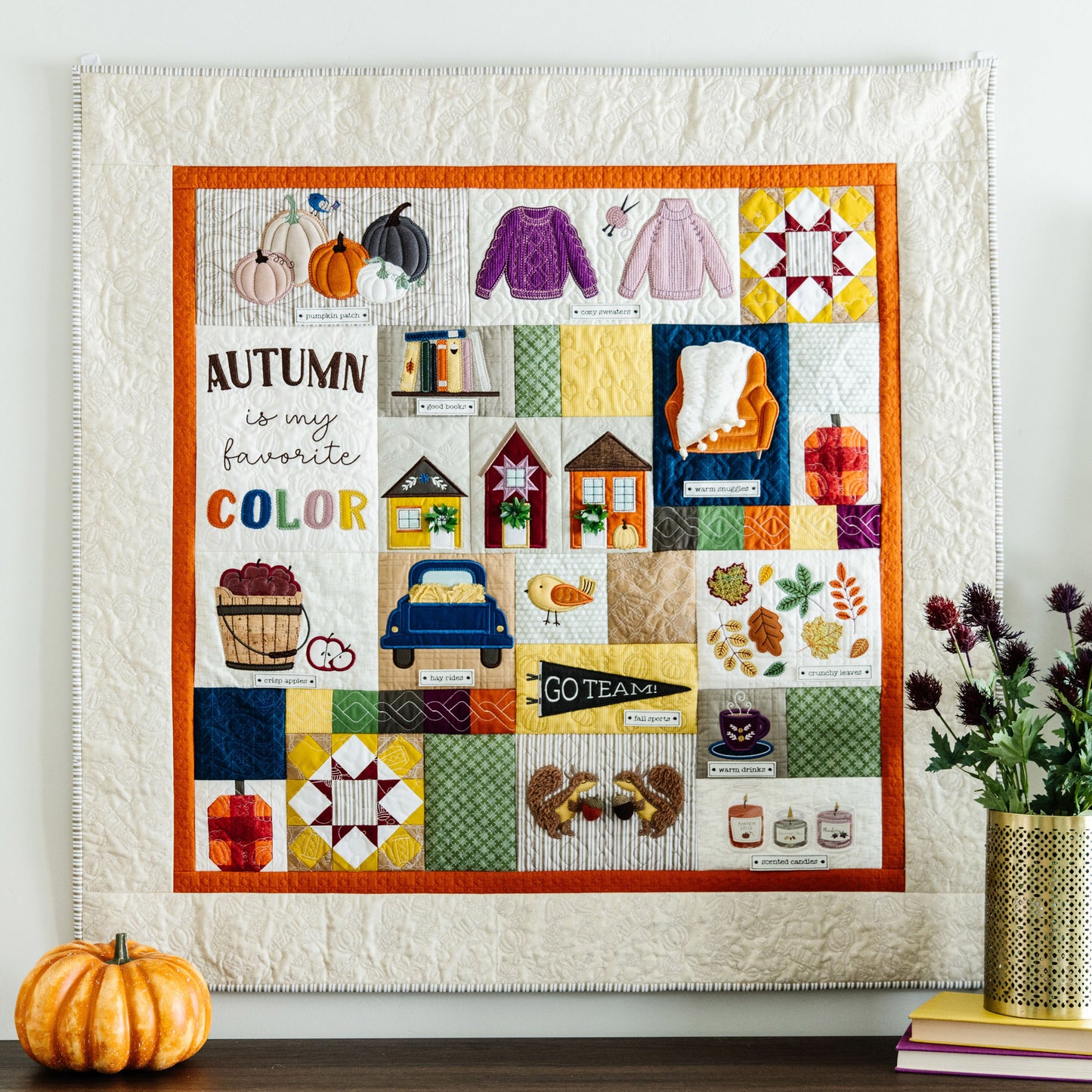 Falling for Autumn Feature Quilt KD814