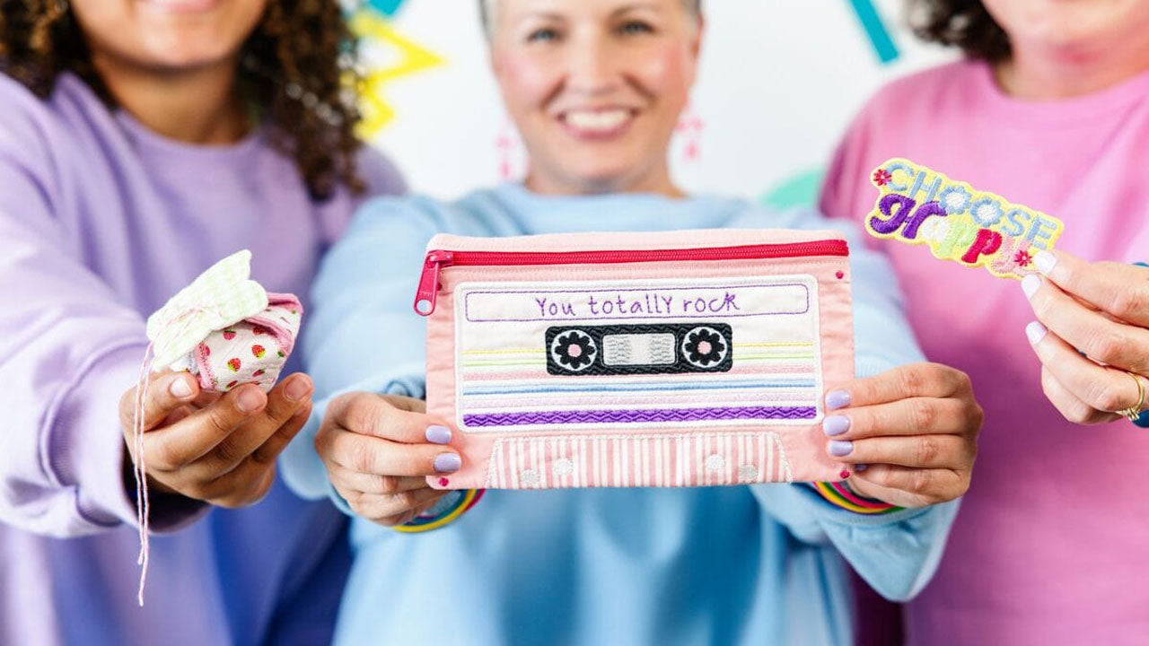 Stitchin Rewind: 80's Edition One-Day Machine Embroidery Event