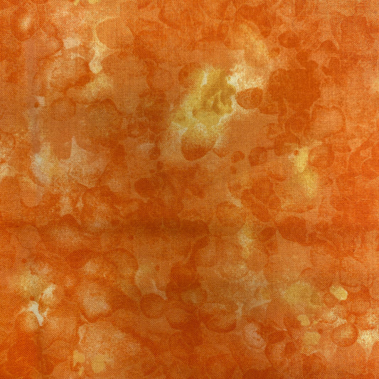 Solid-ish Watercolor Petals - Orange (C6100-Orange)