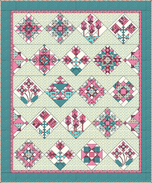 Botanical Gardens Quilt Class — Virtual & In-Person | Stitcher's Joy ...