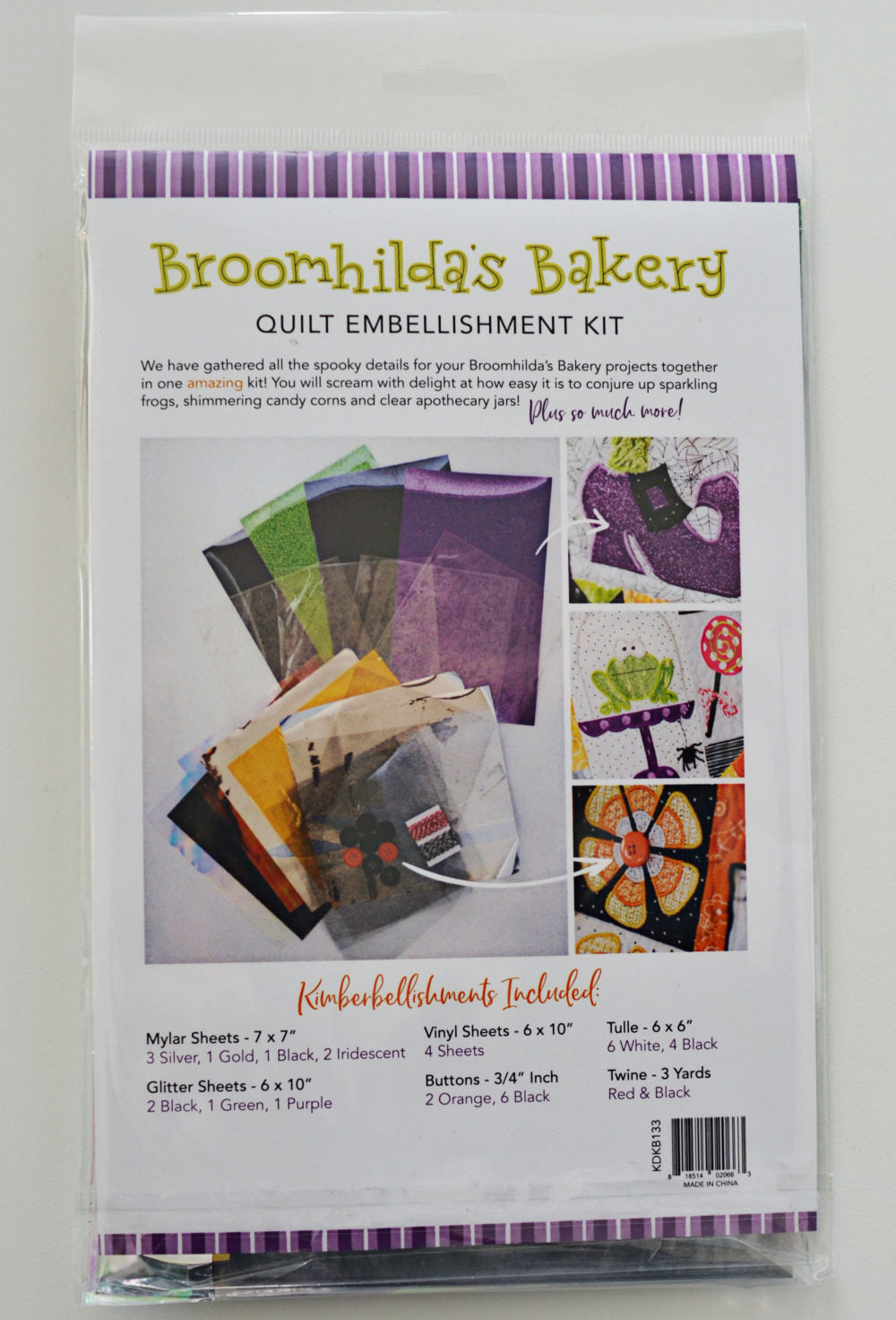 Broomhildas Bakery Embellishment Kit Kdkb133 Embellishments & Trims