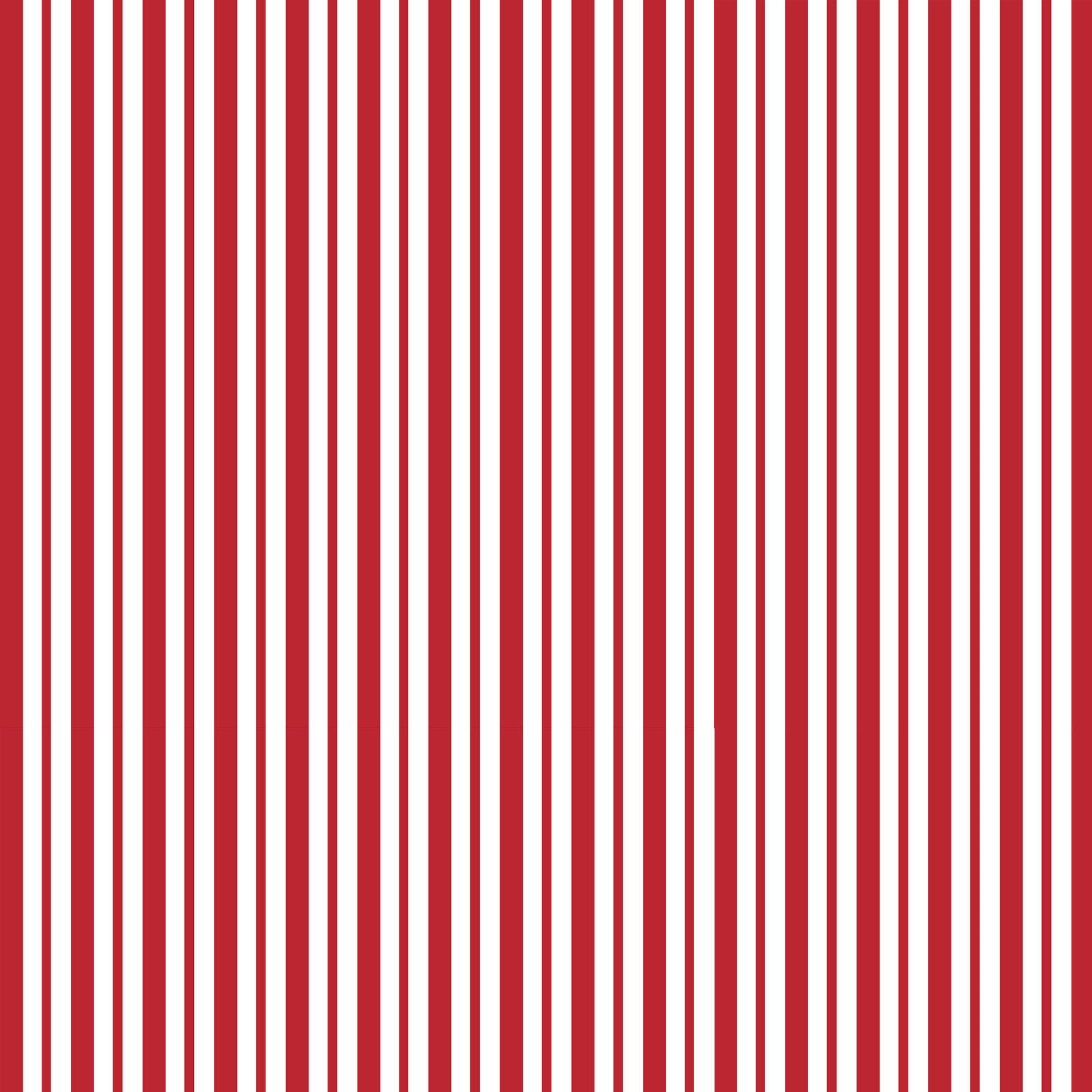 Mini Awning Stripe in red (MAS8249-R) is part of the Kimberbell Basics line designed by Kim Christopherson for Maywood Studio. This fabric features red stripes in two sizes on a white background, and adds a soft red texture to projects.
