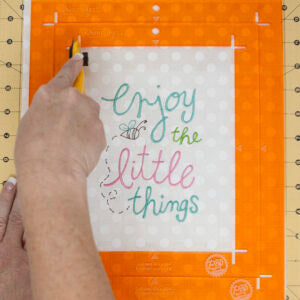 Place It, Cut It, Piece It! The Orange Pop Rectangle Rulers (KDTL102) by Kimberbell are phenomenal rulers with extended corner channels, make squaring up quilt blocks simple and accurate. Visually center embroidery and applique designs before you cut.
