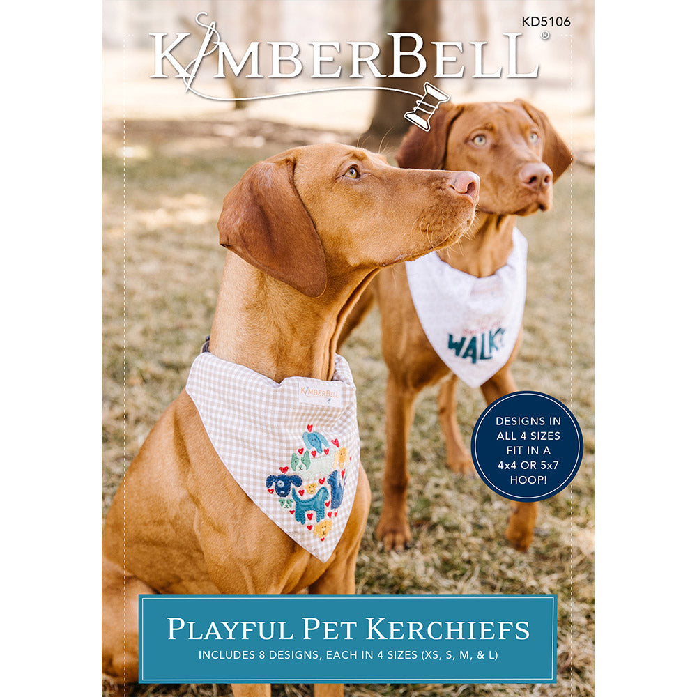 Playful Pet Kerchiefs (Kd5106) Sewing Patterns