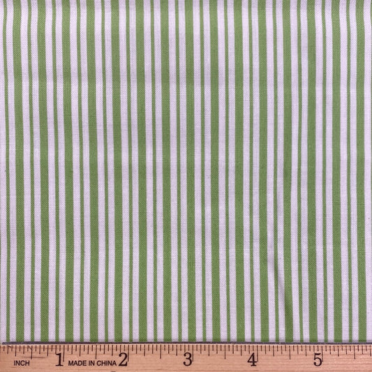 Green Mini Awning Stripe - Kimberbell Basics (MAS8249-G) - End of Bolt